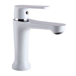 Смеситель для умывальника Globus Lux Laguna GLA-0401-7-white, Белый