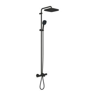Душевая система термостатическая Grohe QuickFix Vitalio Comfort System 250 269842431, Черный матовый