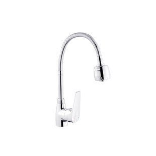 Смеситель для кухни с гибким изливом Kroner KRM Odra - C039-1 CV021200, Хром