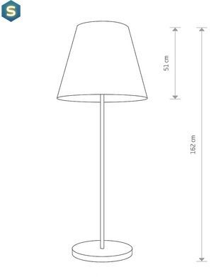 Торшер Nowodvorski 9736 Moss E27 3x60W IP20 Bl