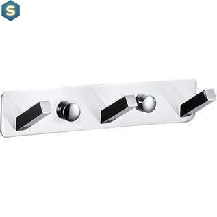 Планка с крючками Topaz TKB 9385-3, Хром