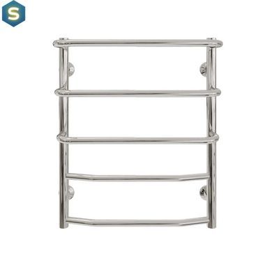 Рушникосушарка KOSSER Каскад Трапеція 600х530/5, Сріблястий, Нижнє