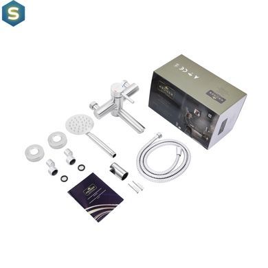Змішувач для ванної Kroner KRP Edelstahl Klassisch - ESG060 CV022998, Хром матовий
