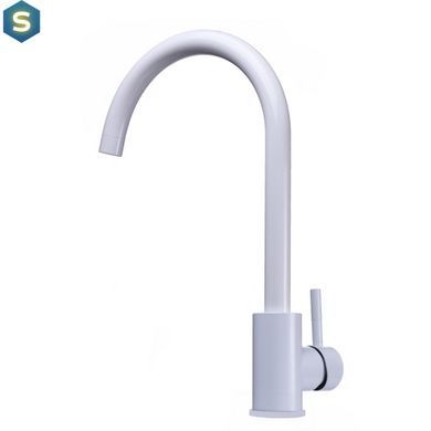 Смеситель для кухни Globus Lux Alpen SUS-203S-WW, Белый