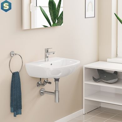 Набор смесителей Grohe Quickfix термостат для душа с душевым гарнитуром Precision Flow THM и смеситель для раковины StartEdge S-Size UA202503TE, Хром