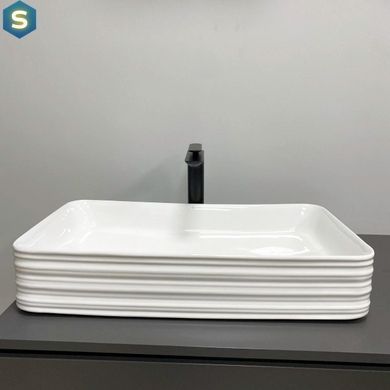 Умывальник VBI Volturino white накладной VBI-012619, Белый