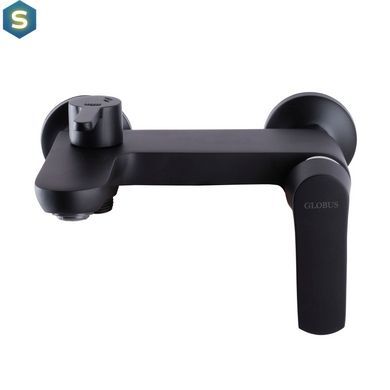 Змішувач для ванни Globus Lux Laguna GLA-0102N-10-BB, Черный матовый