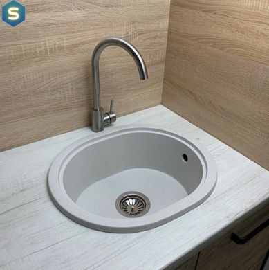 Кухонна мийка Adamant Circum 500x425x180 old stone 628223, Каппучино