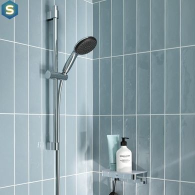 Набор смесителей Grohe Quickfix термостат для душа с душевым гарнитуром Precision Flow THM и смеситель для раковины StartEdge S-Size UA202503TE, Хром