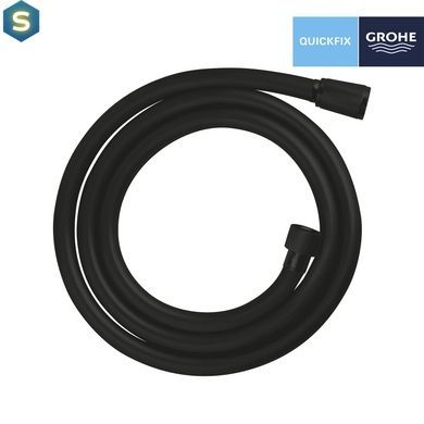Шланг для душа Grohe QuickFix VitalioFlex Trend 287422432, Черный матовый