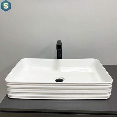 Умывальник VBI Volturino white накладной VBI-012619, Белый