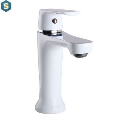 Смеситель для умывальника Globus Lux Laguna GLA-0401-7-white, Белый