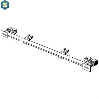 Дизайн-вставка Viega Advantix Wall drain Vario (черная) 736583