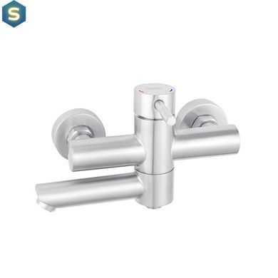 Змішувач для ванної Kroner KRP Edelstahl Klassisch - ESG060 CV022998, Хром матовий
