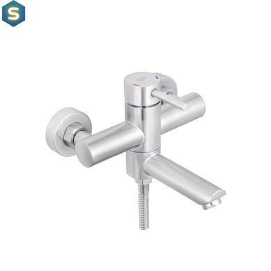 Змішувач для ванної Kroner KRP Edelstahl Klassisch - ESG060 CV022998, Хром матовий