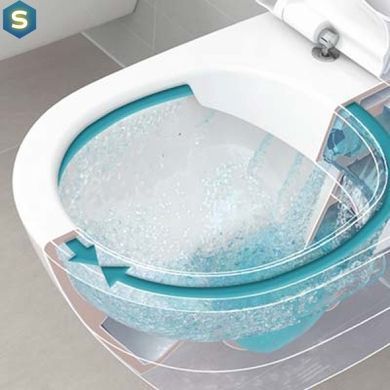 Унітаз підвісний Villeroy&Boch Avento DirectFlush 5656HR01 з кришкою Soft Close, Білий