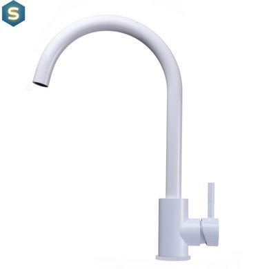 Смеситель для кухни Globus Lux Alpen SUS-203S-WW, Белый