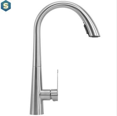 Смеситель для кухни Rea Ross nikiel brushed REA-B5314, Зеленый матовый