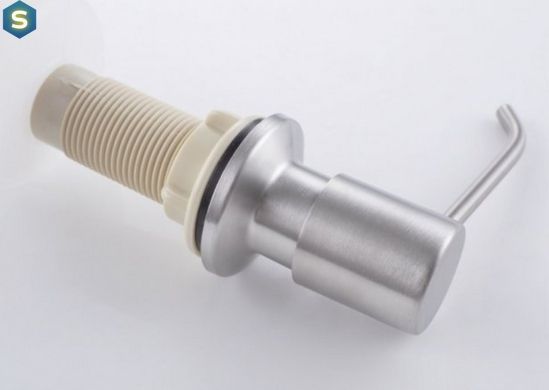 Дозатор для кухонної мийки врізний Nett DS-300, Нержавіюча сталь