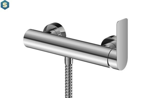Смеситель для душа Kohlman Proxima chrome настенный KPL-QW120P, Хром