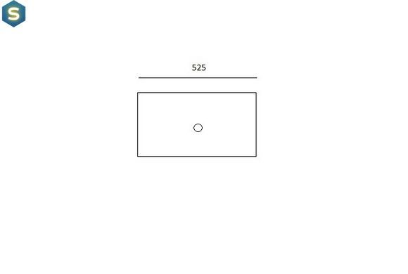 Умивальник Newarc Hilton 52x40 білий 2024W NEW, Білий