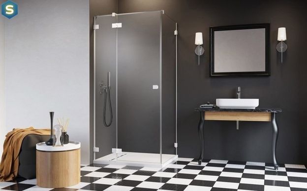 Душова кабіна Radaway Essenza Pro White KDJ 90Lx75x200 10097090-04-01L+10098075-01-01