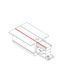 З'єднувач Nowodvorski 8690 Ctls Recessed Power End Cap Right Bl
