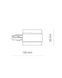 З'єднувач Nowodvorski 8690 Ctls Recessed Power End Cap Right Bl