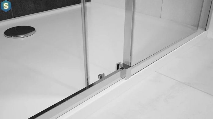 Душевая кабина Rea Nixon 90x120 P chrome REA-K5011 + REA-K5003, Хром, Правая, прозрачный, хром