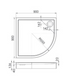 Душовий піддон Roca Malaga Rondo 90x90 A276260000