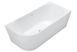 Ванна акрилова кутова Rea Sydney Bellanto 160x75 R white REA-W0253, Білий