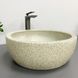 Умывальник VBI Corridonia beige stone matt накладной VBI-016100, Бежевый