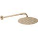 Душевая система Rea Lungo brushed gold c термостатом + BOX скрытого монтажа REA-P8551, Золотой