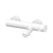 Змішувач для ванни Paffoni Light із регульованим душовим гарнітуром white matt LIG023BO, Белый матовый