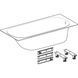 Ванна акрилова Geberit Soana 170x70 554.002.01.1 + ніжки, Білий