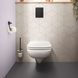Йоршик для унітазу настінний Grohe QuickFix Start 411852430, Черный матовый