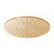 Верхний душ Paffoni Master King Tondo &Oslash;30 см honey gold brushed ZSOF079HGSP, Золотой