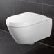 Унітаз підвісний Villeroy&Boch Avento DirectFlush 5656HR01 з кришкою Soft Close, Білий
