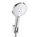 Душовий набір Hansgrohe Raindance Select S 120 Porter хром/білий 26721400