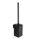 Йоржик для унітазу VBI Quadro black VBI-040122BL, Черный матовый