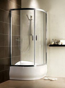 Душова кабіна Radaway Premium Plus A 90x90x170 скло коричневе 30401-01-08N