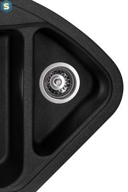 Кухонна мийка Granado Barcelona black shine 1101