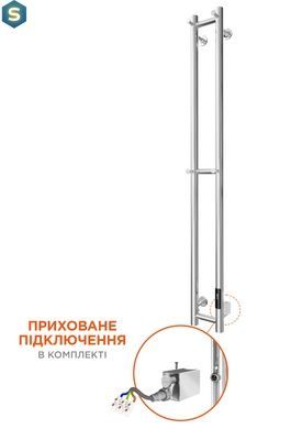 Електрична рушникосушка Mario e-Inox Соле 1170x140 TR 2.0 K 2.13.046353.P, Хром, універсальне (конектор), Електронний