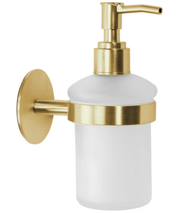 Дозатор для жидкого мыла Rea 322217B brushed gold REA-77026, Золотой