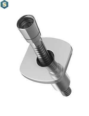 Душова система Kohlman Foxal 2.0 30 chrome + BOX прихованого монтажу QW211FR30-009, Хром