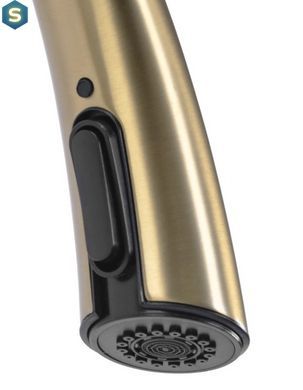 Змішувач для кухні Rea Ross brushed gold REA-B5312, Золотий