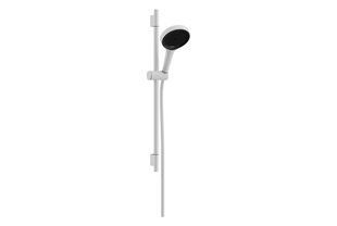 Душовий гарнітур Hansgrohe Rainfinity EcoSmart зі штангою 90 см matt white 28744700, Белый матовый