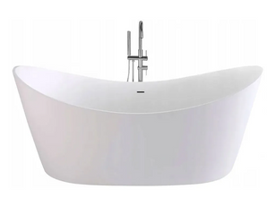 Ванна акриловая отдельностоящая Rea Ferrano 180x80 white REA-W0098, Белый