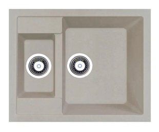 Кухонна мийка Adamant Duplex 610x495x200 Бежевий avena 100001446, Бежевий