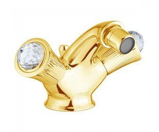 Змішувач для біде Fiore Venere Sky золото/Swarovski 13OO0632